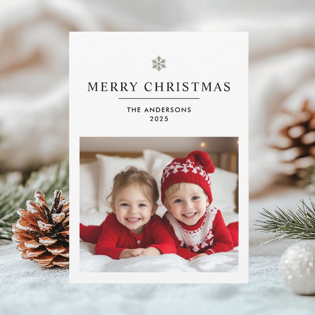 "Personalized Merry Christmas with Photo & Name Invitation (Creator Uploaded)