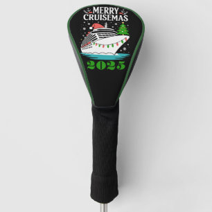 Personalized Merry Cruisemas Cruise Ship Family  Golf Head Cover