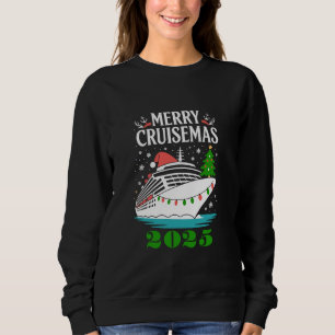 Personalized Merry Cruisemas Cruise Ship Family  Sweatshirt