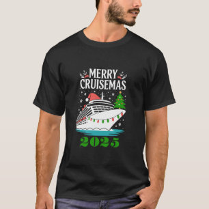 Personalized Merry Cruisemas Cruise Ship Family T-Shirt