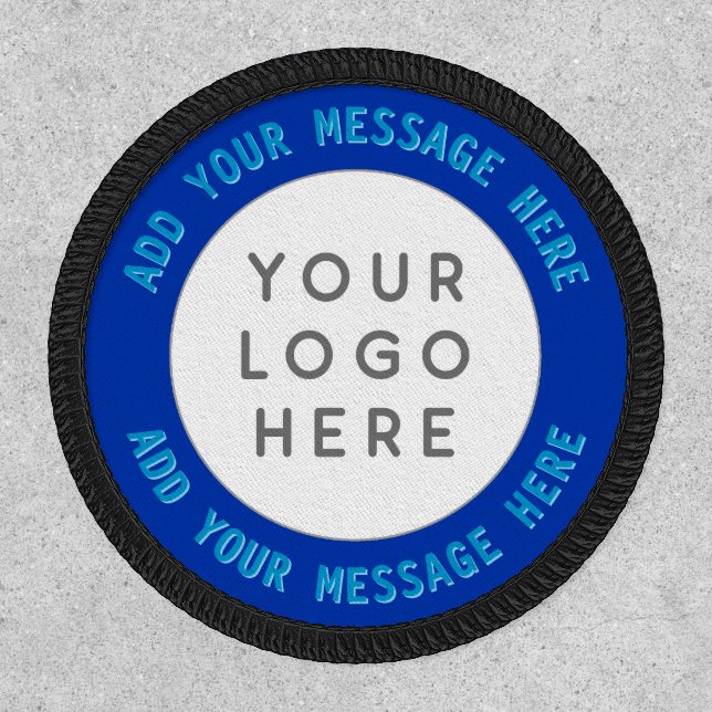 Personalized Message And Logo  Patch (Front)