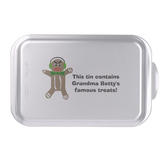 Personalized Message Cake Pan (Front)