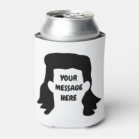 Personalized Message Funny Mullet Illustration