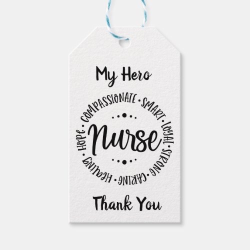 Personalized Message Thank You Gift Tags