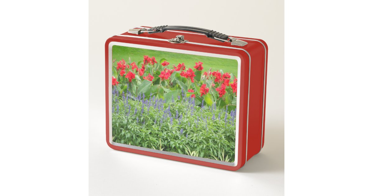 Personalized Metal Lunch Box | Zazzle