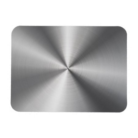 Personalized Metallic Radial Texture Magnet