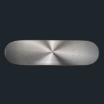 Personalized Metallic Radial Texture Skateboard Deck<br><div class="desc">Feel free to modify the design according to your own preferences. You may change the design location, orientation, background colors and size. Also, you may add your own text, or slogan set its font, location and size, all in order to create the ultimate personal gift for you and your loved...</div>
