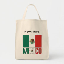 Personalized Mexico Flag
