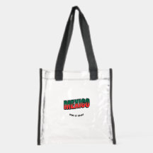 Personalized Mexico Pride Retro 3D Clear