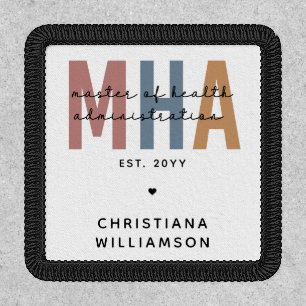 Personalized MHA Master of Health Administration Patch