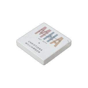 Personalized MHA Master of Health Administration Stone Magnet