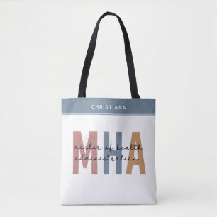 Personalized MHA Master of Health Administration Tote Bag