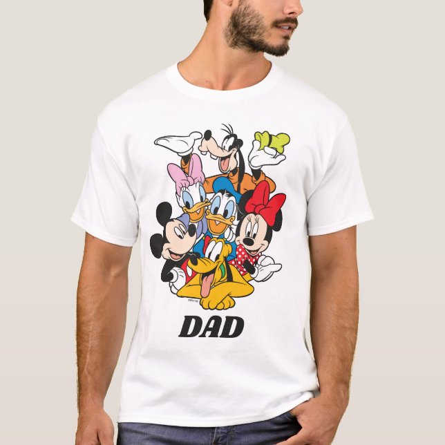 Personalized Mickey and Friends T-Shirt (Front)
