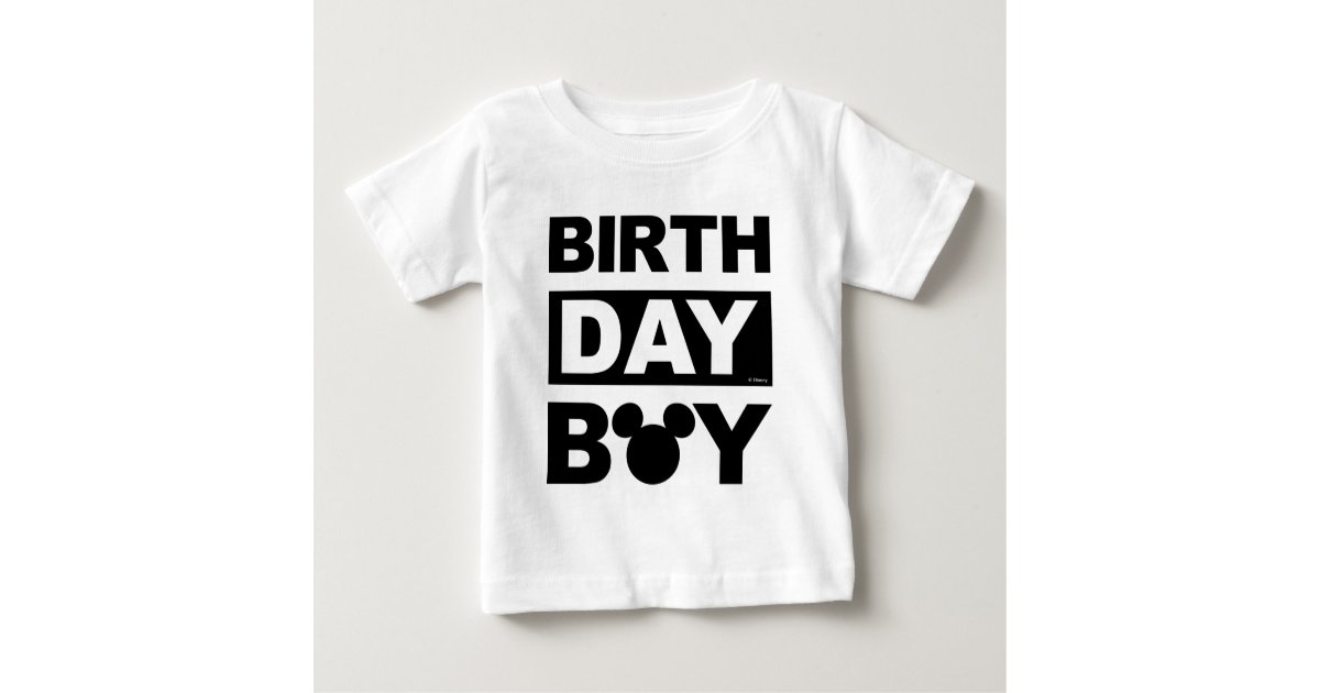 mickey mouse birthday boy t shirt