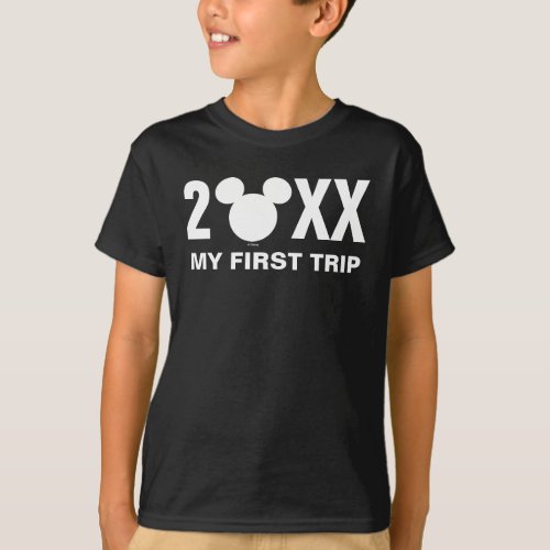 Personalized Mickey Mouse  My First Trip T_Shirt
