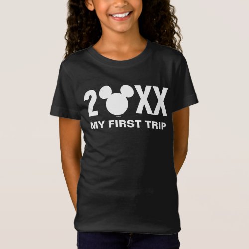 Personalized Mickey Mouse  My First Trip T_Shirt