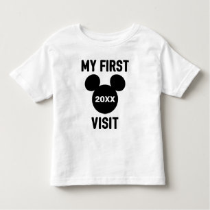 Personalized Mickey Mouse My First Visit T-Shirt