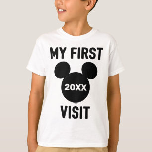 Personalized Mickey Mouse My First Visit T-Shirt