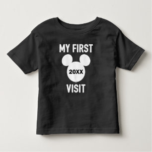 Personalized Mickey Mouse My First Visit T-Shirt