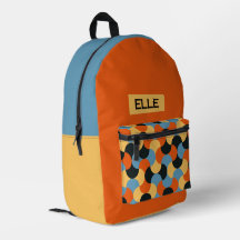 Personalized Mid Century Modern Kids Custom Name
