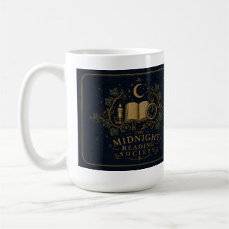 Personalized Midnight Reading Society Gift Coffee Mug