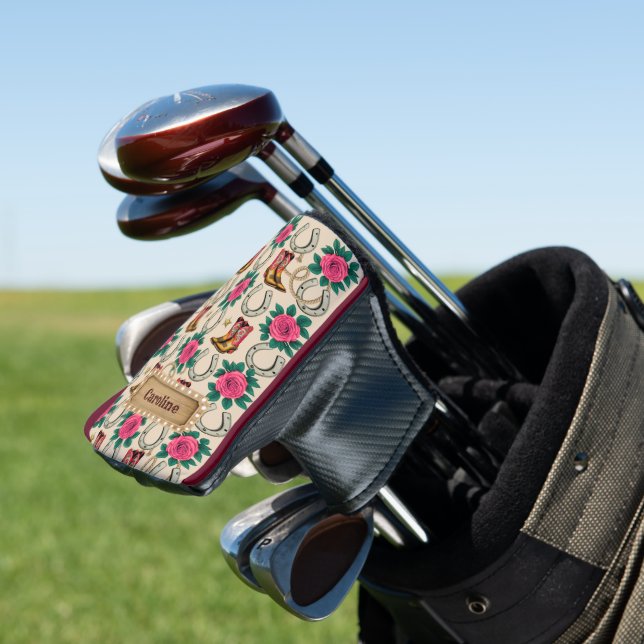 Personalized Midwest Princess designer Golf Head Cover (In Situ)