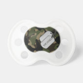 Personalized Military Camo Pacifier (Front)