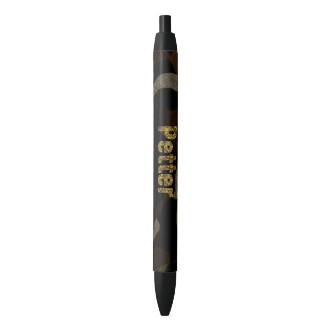 Personalized Military Camouflage Font Petter Pen (Front Vertical)