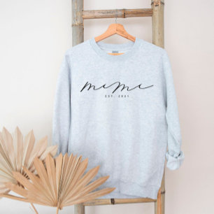 Personalized Mimi Grandma Sweatshirt