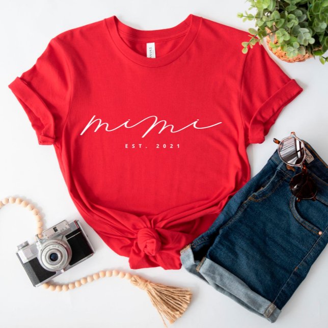 Personalized Mimi Grandma T-Shirt (Creator Uploaded)