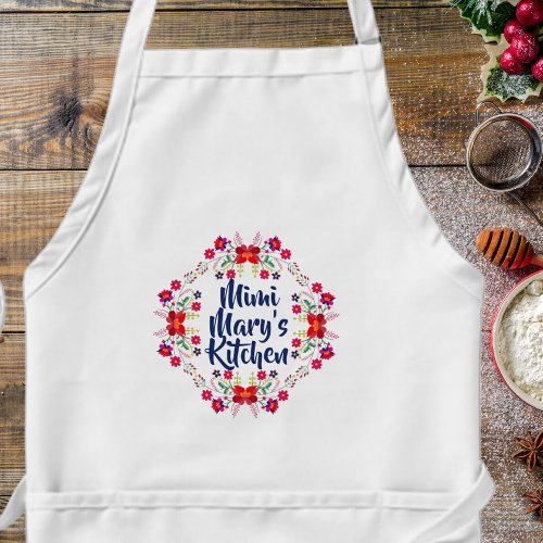 Personalized Mimis Kitchen Adult Apron