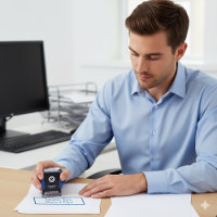 Personalized Mini 1.4x0.4 Thank You