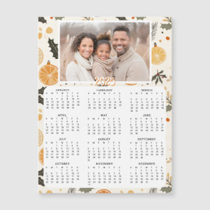 Personalized Mini 2025 Calendar   Family Photo  