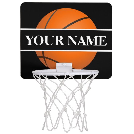 Personalized Mini Basketball Hoop