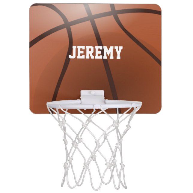 Personalized Mini Basketball Hoop (Front)