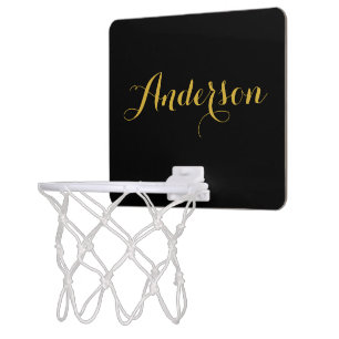 Personalized Mini Basketball Hoop with Your Name