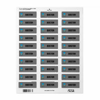 Personalized Mini Batman Kids' Labels