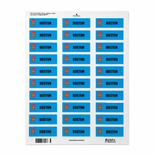 Personalized Mini Flash Kids' Labels