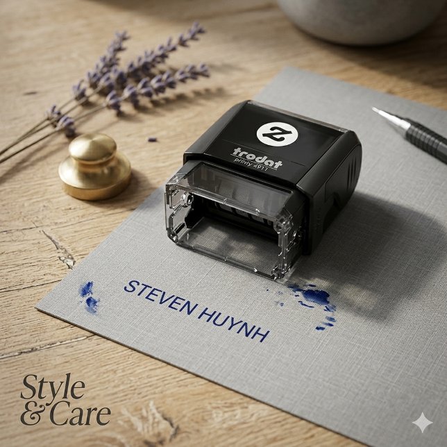 Personalized Mini Self-Inking Stamp with Name (Personalized Mini Self-Inking Stamp with Name)