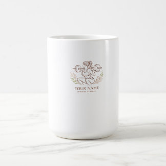 Personalized Minimal Line Art Mug