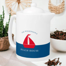 Personalized minimal nautical summer house