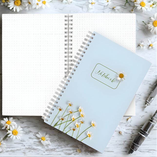 Personalized Minimalist Floral Notebook (Creator Uploaded)
