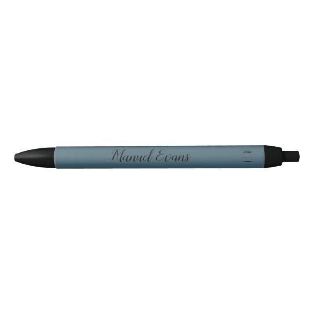 Personalized Minimalist Monogram Design Pen (Front)