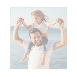 Personalized Minimalist Photo Notepad