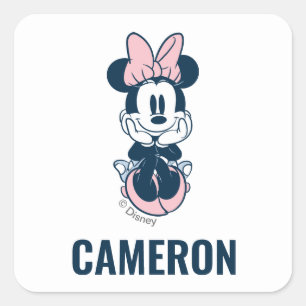 Personalized Minnie Mouse Back to School Labels