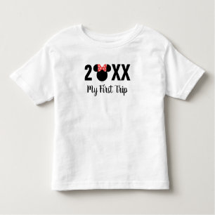Personalized Minnie Mouse   My First Trip T-Shirt