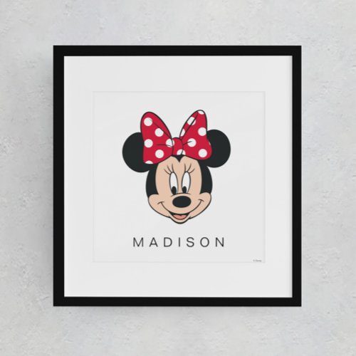 Personalized _ Minnie Mouse Poster