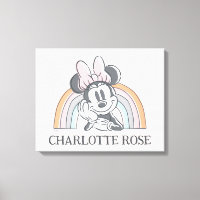 Personalized Minnie Mouse Rainbow