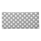 Personalized Minnie Polka Dot Head Silhouette Pencil Case (Back)