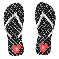 Personalized Minnie Quatrefoil Pattern